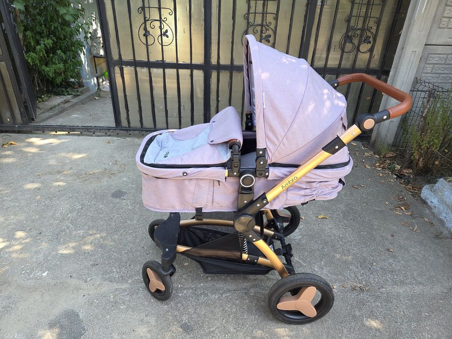 Cărucior bebe 3 in 1