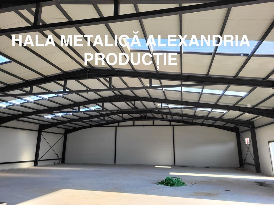 Hala metalica industriala la cheie