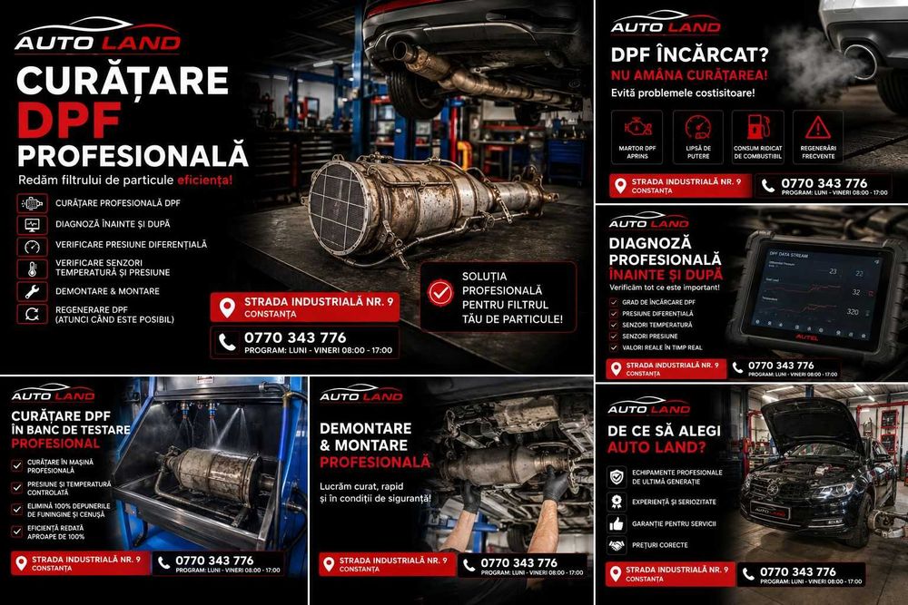 Curatare DPF Profesionala
