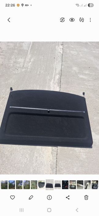 Polita portbagaj skoda superb