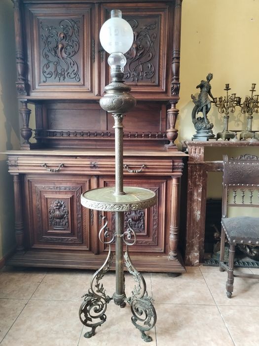 Lampadar, ONIX VERDE NATURAL