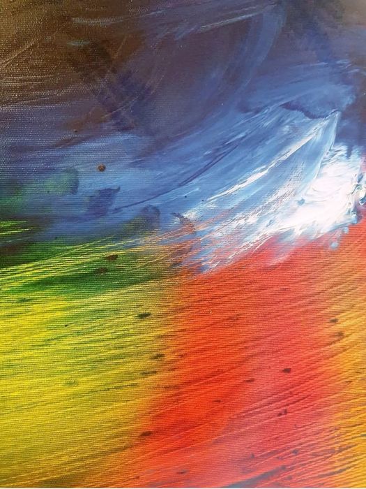 Pictura originala Nelus Oana 2016, Peisaj, ulei pe canvas, 70x50 cm