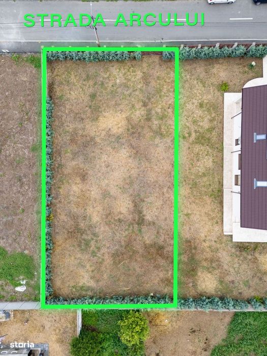 Teren 650 mp în Cumpăna | Utilități la teren | Stradă asfaltată.