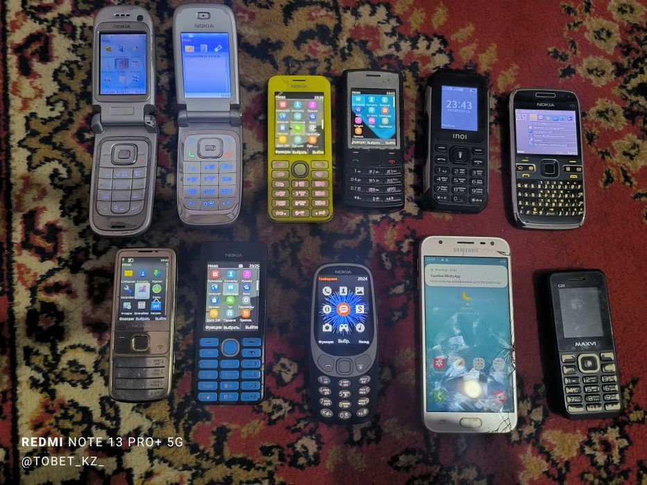 Ретро телефон nokia