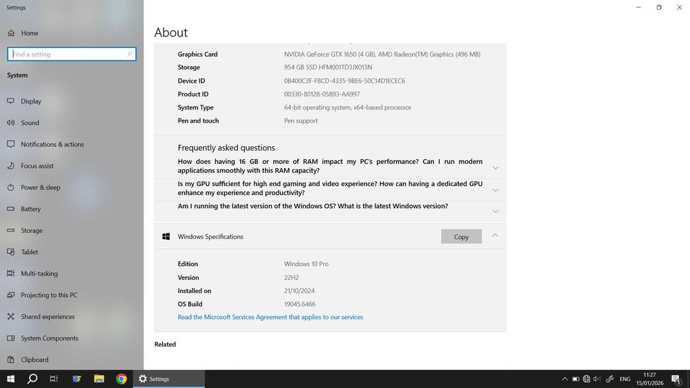 Лаптоп ASUS ROG Zephyrus G14 GA401HR.416