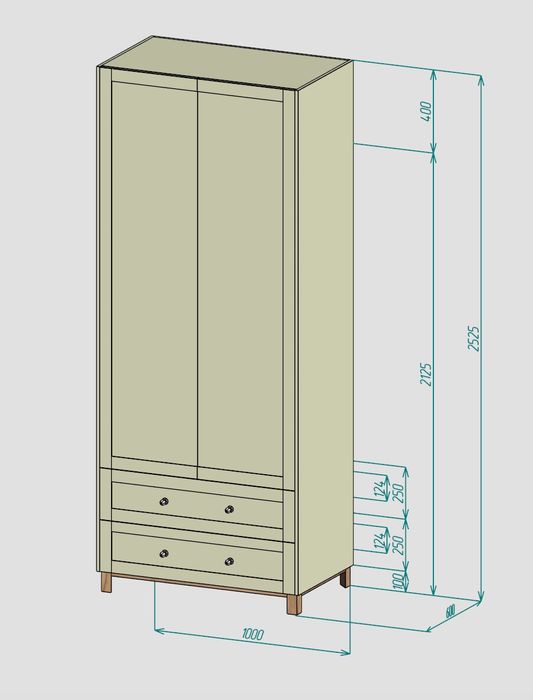 Проект мебели на заказ