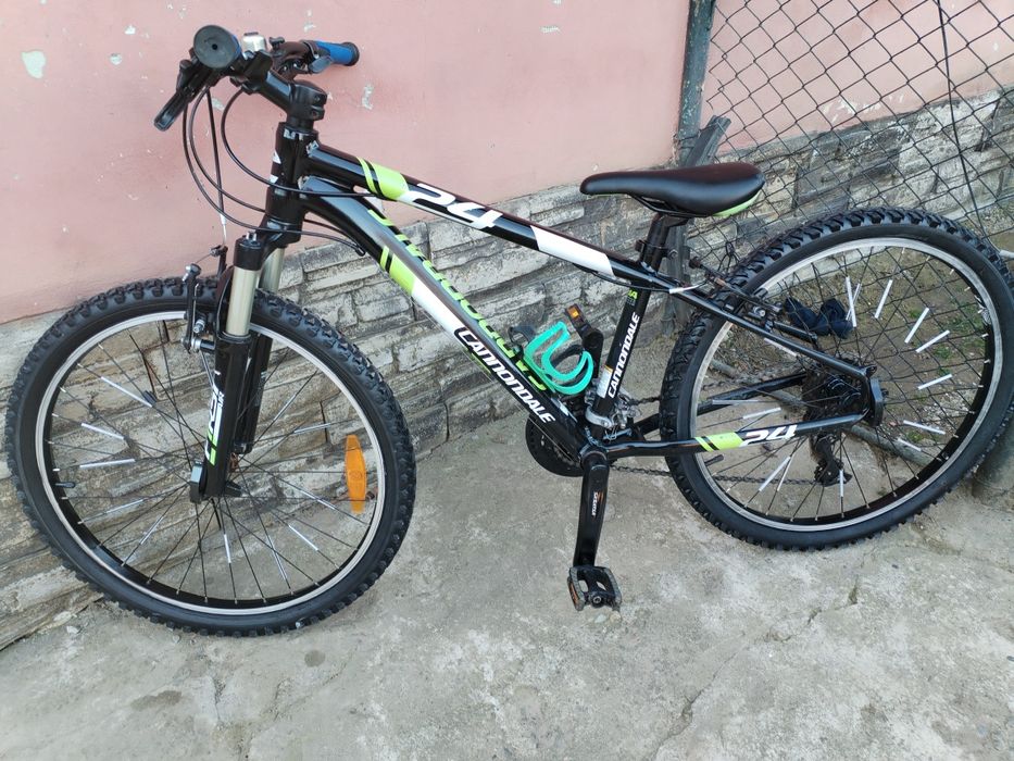 Bicicleta canondale copii roti 24 cadru aluminiu furca aer