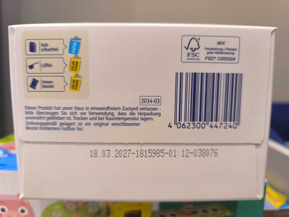 HIPP 1+ Combiotik 600g