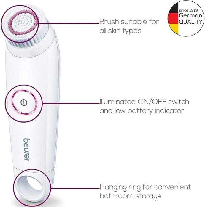 Електрическа четка за почистване на лице - водоустойчива