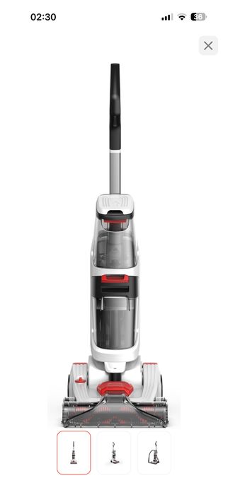 Пылесос Bio Wash белый