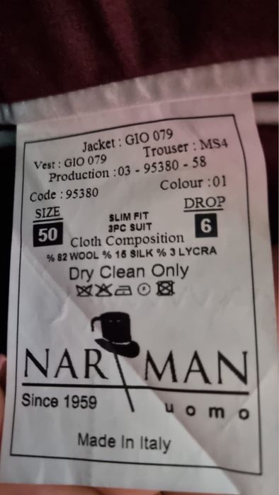 Vand costum NARMAN