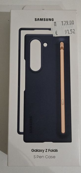 Slim S Pen Case калъф за Samsung Galaxy Z Fold 6 - Navy