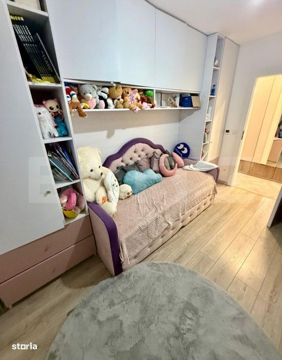 Apartament 3 camere, decomandat, incalzire pardoseala, mobilat utilat