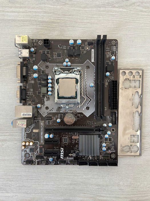 MSI H110M + Intel Core i5-7400 Комплект