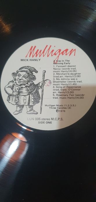Disc Mick Hanly  1977