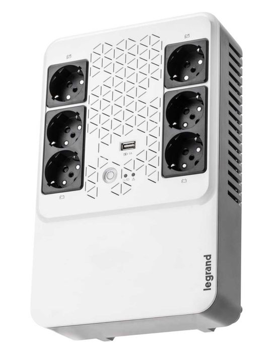 Legrand Keor Multiplug UPS с USB, 6 защитни контакта ,мощност 800 VA