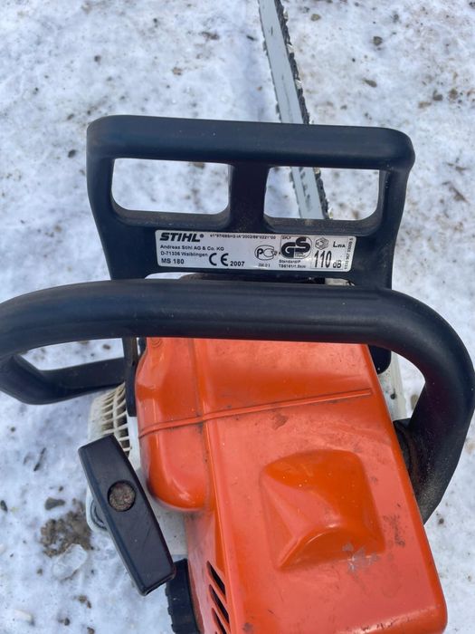 Motofierăstrău model Stihl MS 180