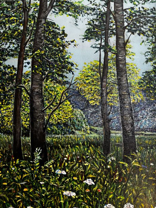 Tablou acrylic pe panza 40x60