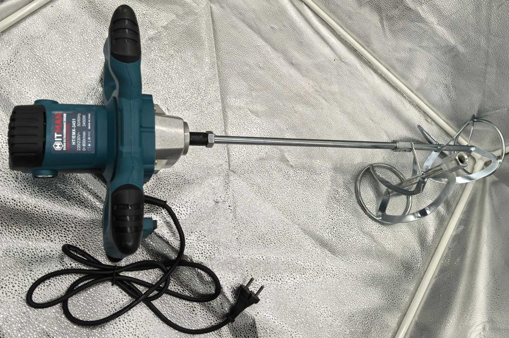 Malaxor profesional 3450W, 2 palete – Eficienta maxima