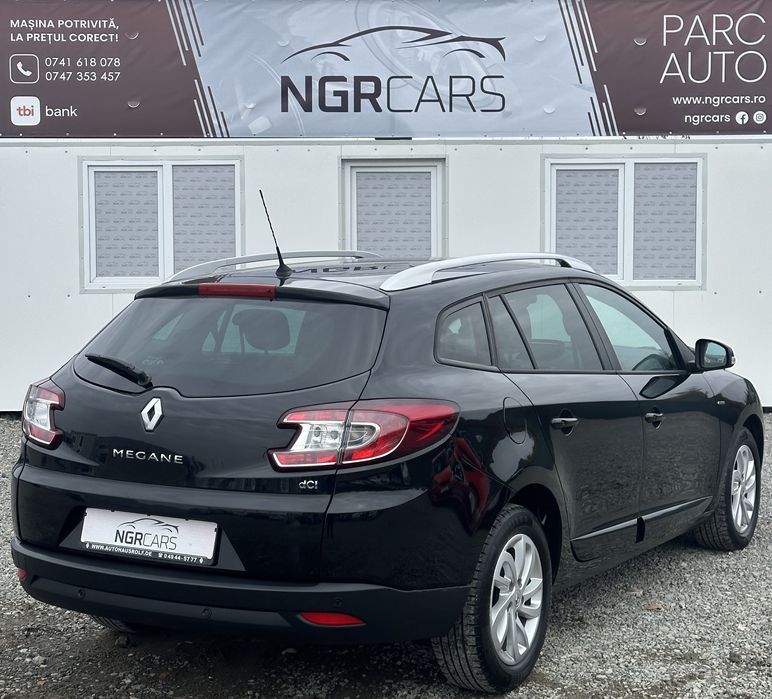 Renault Megane LIMITED 1.5 dCi 2015 Facelift Automat  RATE / TRANSPORT