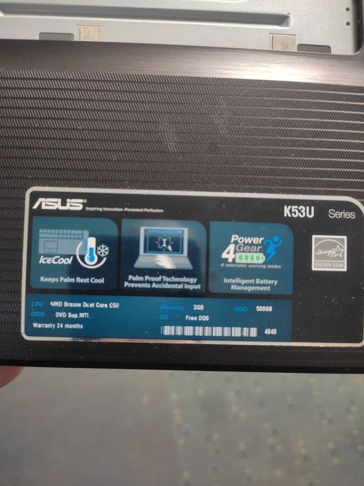 Лаптоп ASUS K53U
