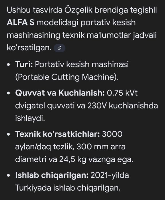 Akfa kesgich Tarsovka + arrasi