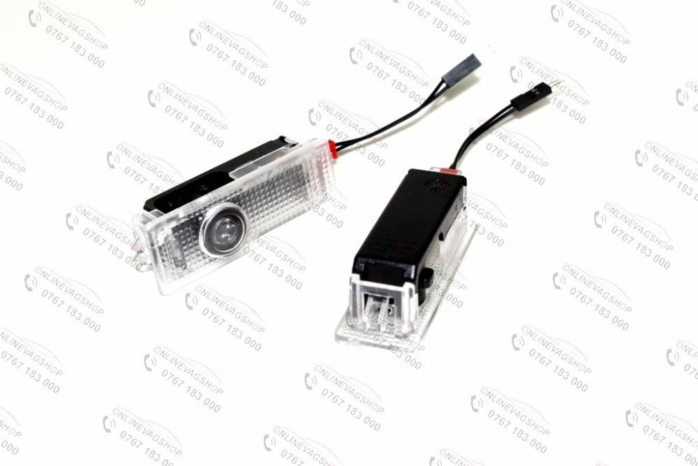 Lampi dedicate cu logo BMW pentru portiere BMW E90 E60 F10 F15 F30, F3