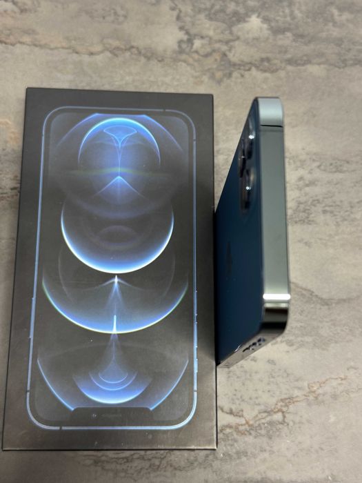 Iphone 12 Pro 128GB Pacific Blue - Neverlocked - 10/10 - Baterie 83%