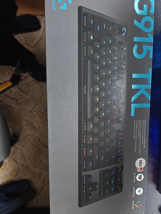 Безжична клавиатура Logitech G915 TKL