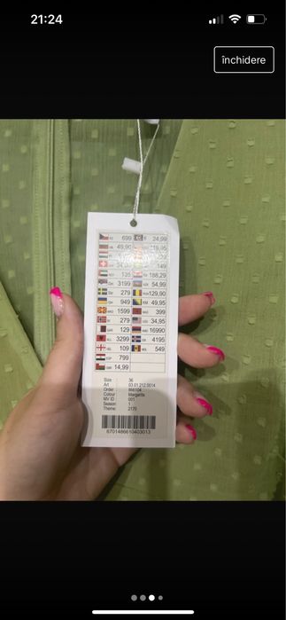 Salopeta scurta marimea S