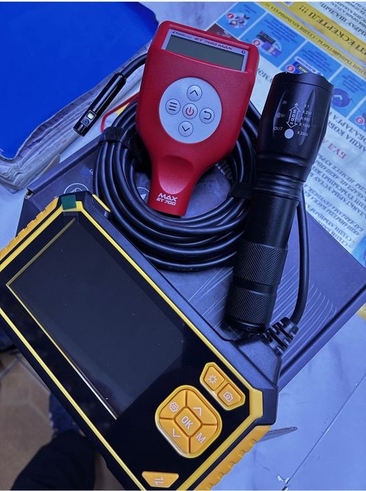 Эндоскопия толщиномер фонарик все в комплекте