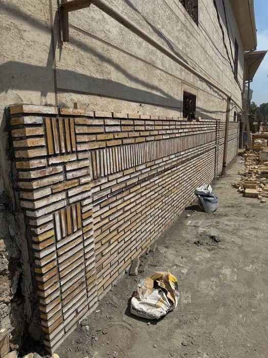 balkonga gʻishtkirpichblok fasad подрашивка  teramiz Уйкирамиз докулюч