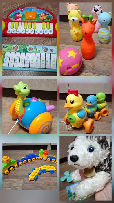 Пакет игрушек для деток от года