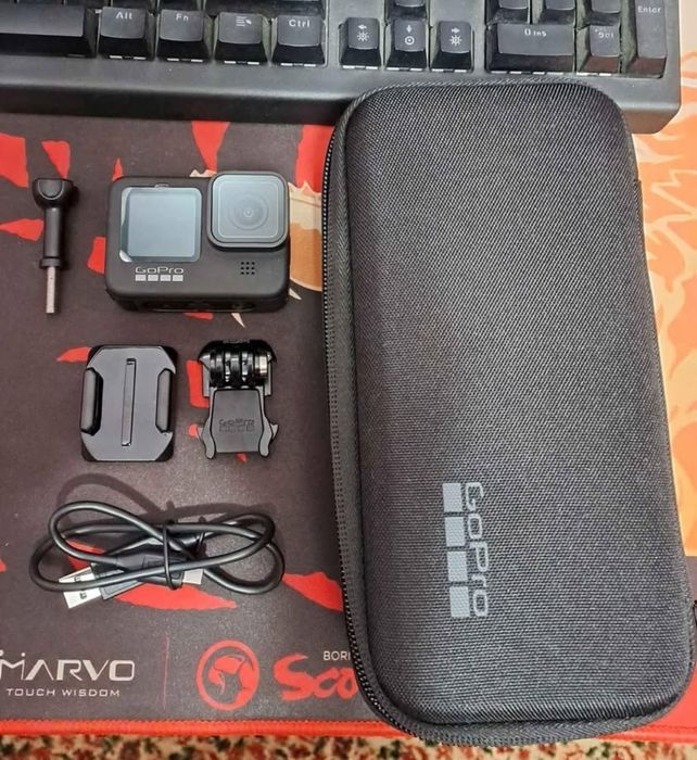 Cameră Gopro Hero 9 Black + accesorii