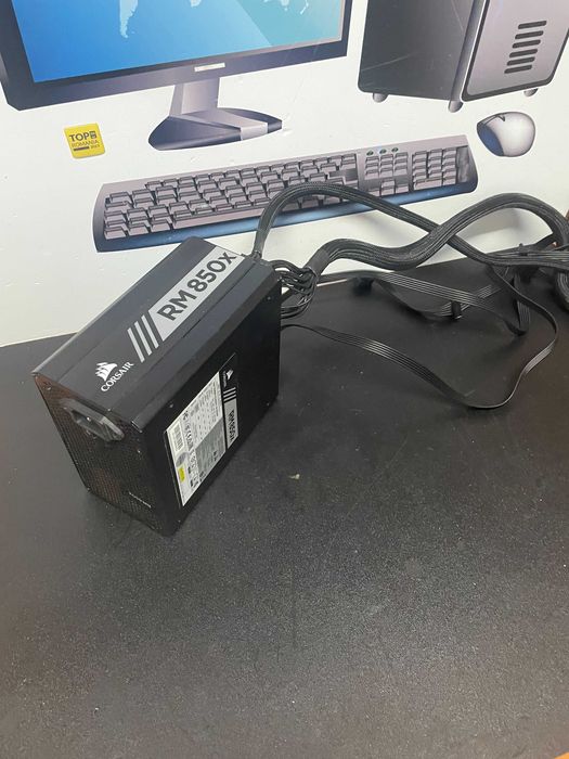 Sursa de alimentare modulara 850w Corsair RM850X, impecabila, garantie