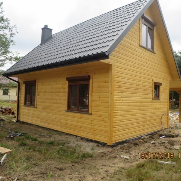 Casute si cabane din lemn