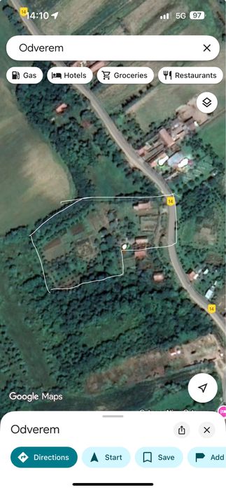 Vand teren cu casa veche in Lopadea Noua