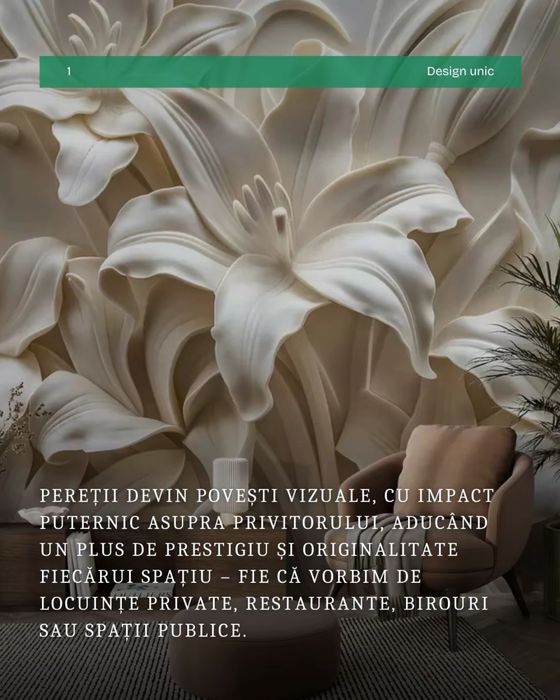 Pereți sculptați 3D, butaforie, arta murala,lumini, pictura, tencuiala