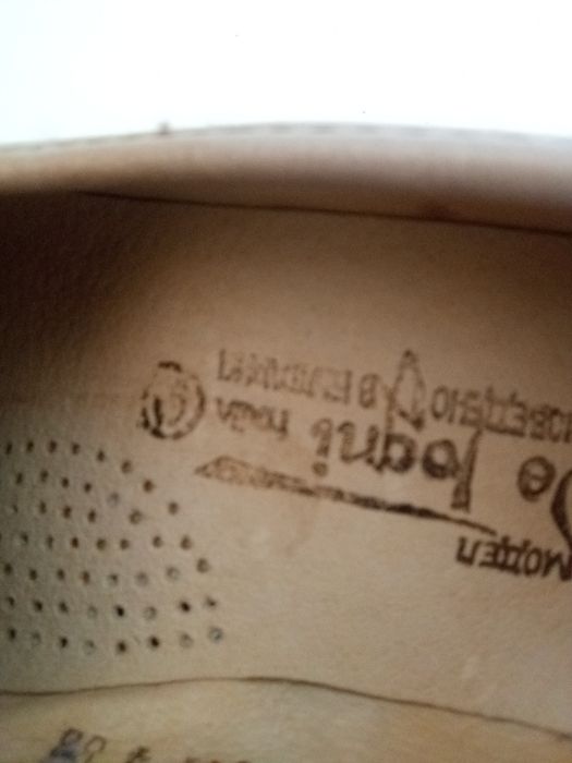 Мъжки обувки естествена кожа