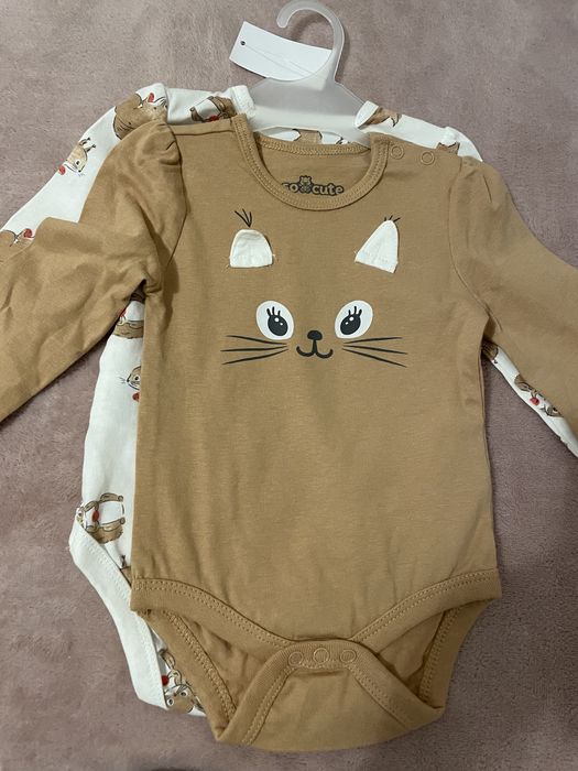 Set body si rochite 68 cm(3-6 luni)