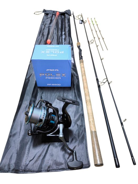 Lanseta PRO FL Aventador Distance FEEDER 3.60m 180g + Mulineta Feeder