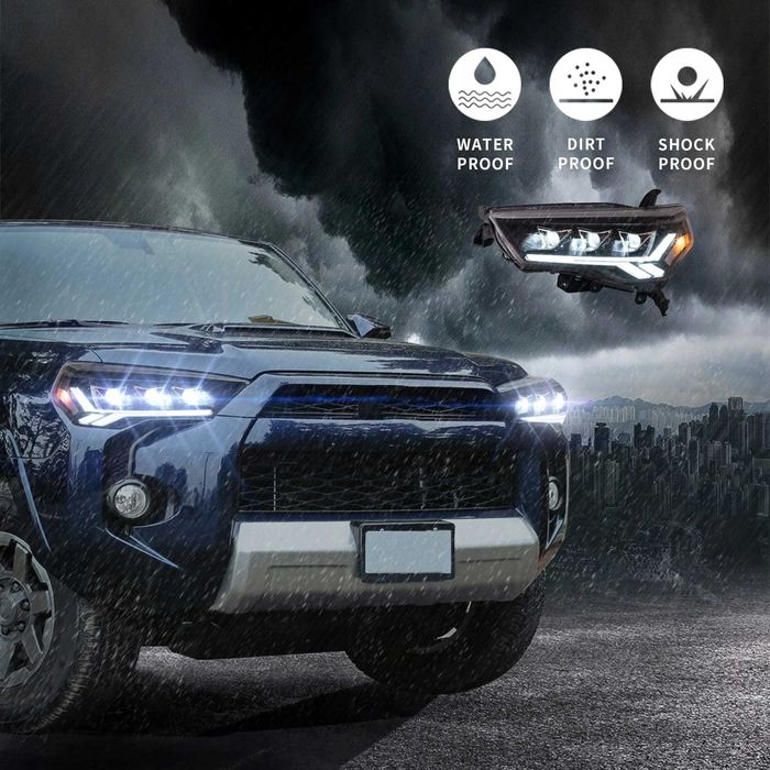 Комплект фарове Toyota 4 Runner Full LED 2014 - 2023 година