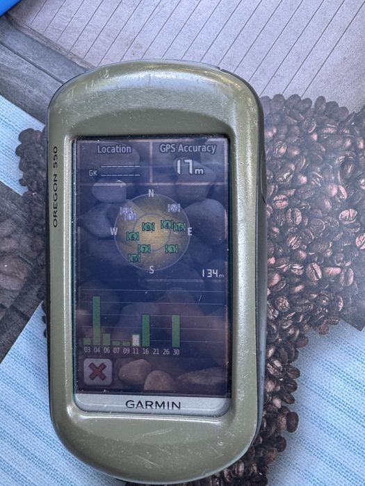 Gps Garmin Oregon 550 Handheld Hiking