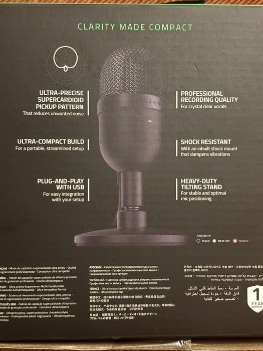 Seiren Mini Razer microfon