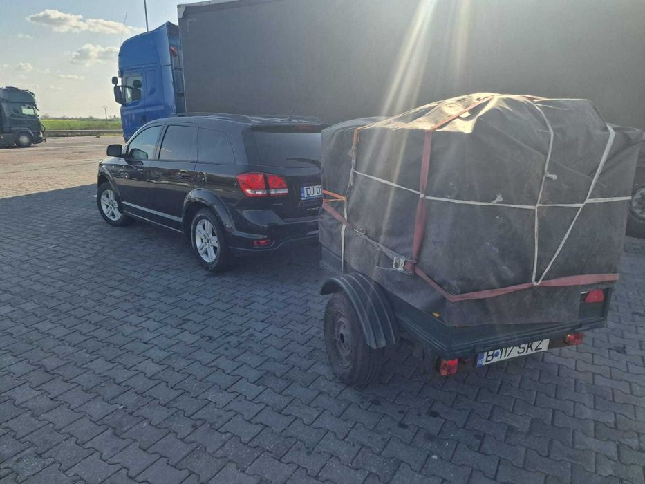 REMORCA 750KG O Axa Categoria B Inmatriculata RO cu fiscal