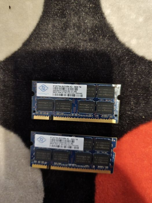 Kit RAM laptop 4GB (2x2GB) DDR2 800MHz Nanya