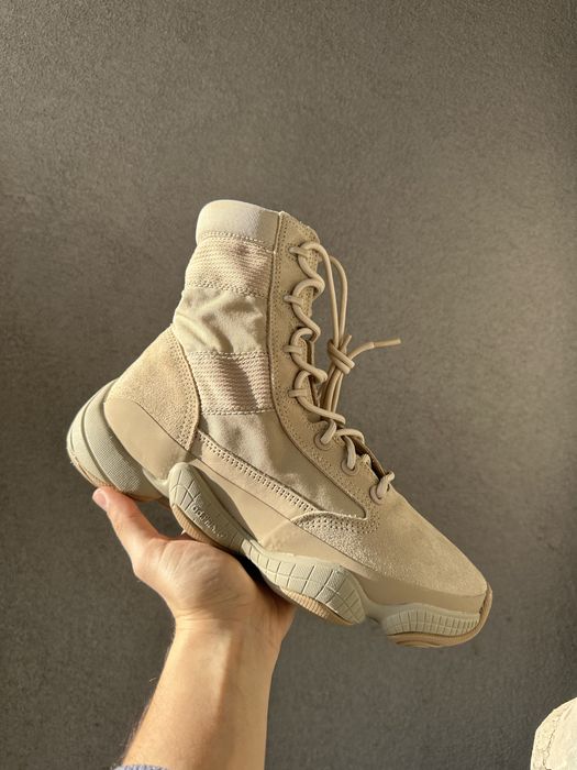 Pantofi Sport Adidas Yeezy 500 High Tactical Boot Sand