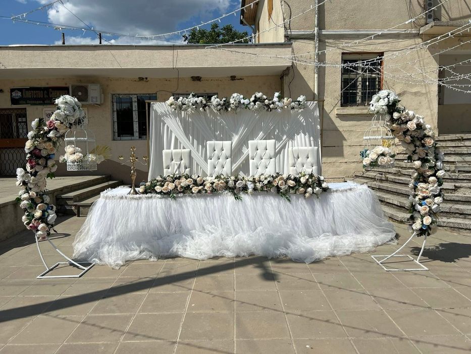 Шатри и оборудване за сватба под наем