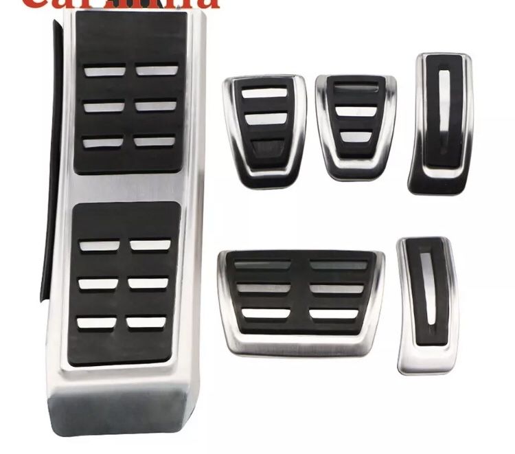 Ornamente / protectii pentru pedale si footrest - S-Line  Audi