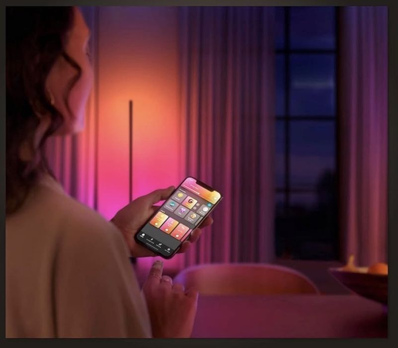 Philips Hue Gradient Ambiance Lightband, extensie de 1 m